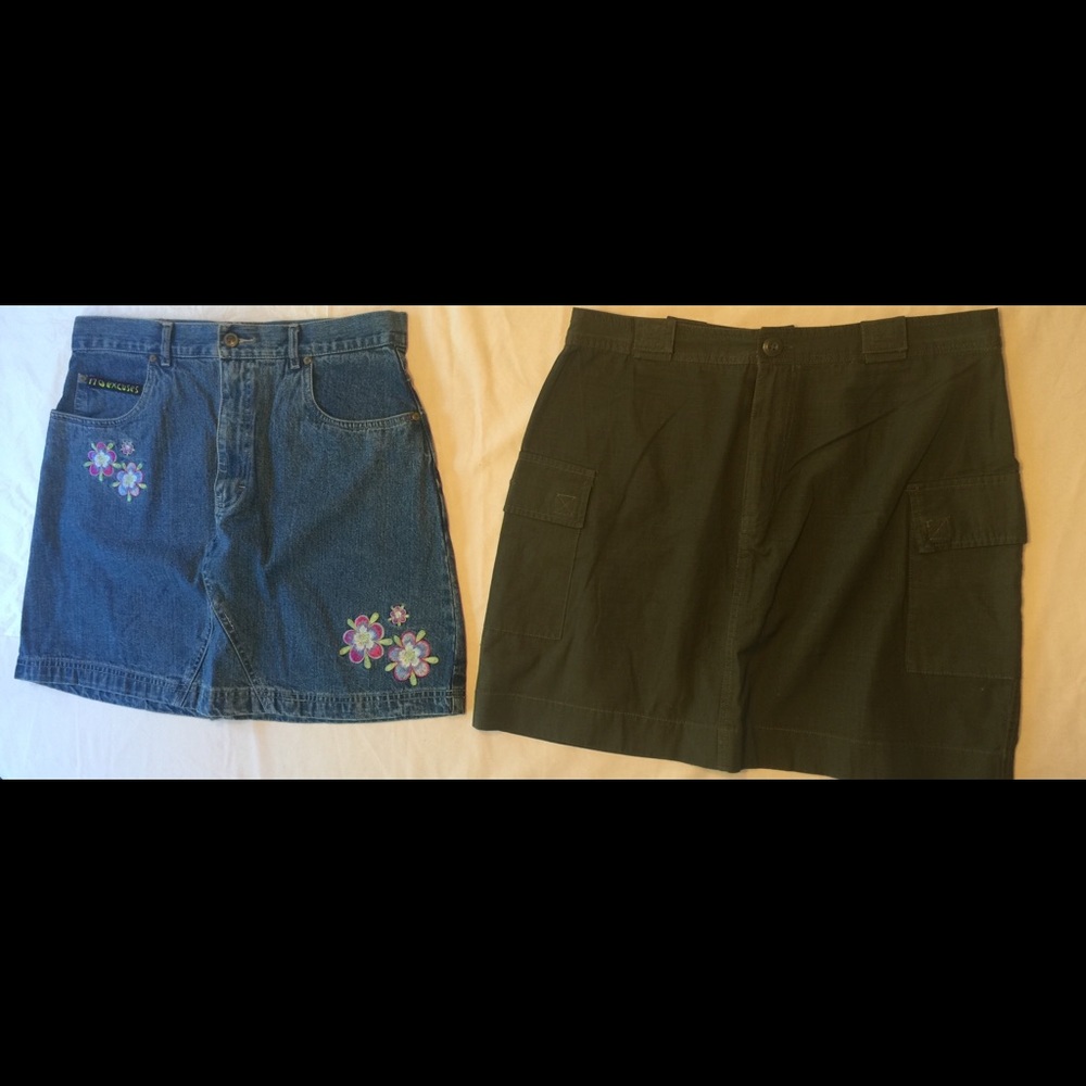 Route 66 skirt No Excuses skirt EUC